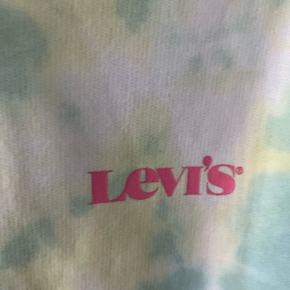 LEVI - Modern Vintage Relaxed Tie-Dye Graphic Embroidered Hoodie - Picture 10 of 15